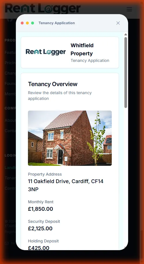 Digital Tenancy Applications.